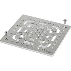 Viega Rost 560768 143 x 143 mm, Edelstahl, massiv, rutschhemmend