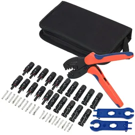 Revolt Crimpzange 44-teiliges Solarpanel-Steckeranschluss-Set