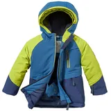 KILLTEC Unisex Fisw 38 Mns Jckt Skijacke Wasserdicht Funktionsjacke Mit Kapuze Und Schneefang, Lime, 98-104 EU