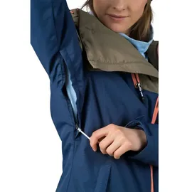Hannah Maky Col Jacke - Burnt Olive / Mood Indigo - 42