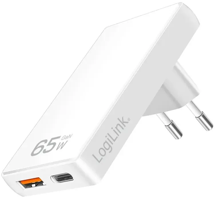 LogiLink PA0368 Ladegerät für Mobilgeräte Universal Weiß AC Schnellladung Drinnen