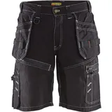 Blåkläder Blakläder Arbeitshose kurze Arbeitshose X1500, 1 Stück, C56, schwarz,