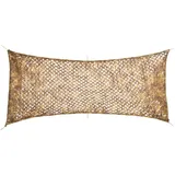 vidaXL Tarnnetz 409 x 206 cm sandfarbe