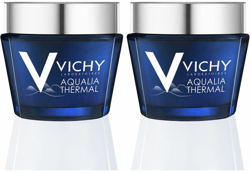 VICHY Aqualia Thermal soin de nuit effet spa 75ml 2x75 ml crème de nuit