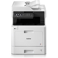 Brother MFC-L8690CDW A4 Farblaserdrucker, Wireless, PC Anschluss und Netzwerk, Drucken, Kopieren, Scannen, Faxen und 2 Duplexdruck