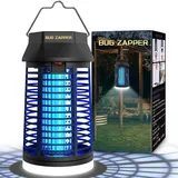 Elektrische Insektenfalle Lukasa 4200 V mit LED-Leuchte für Garten und Terrasse