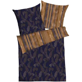 KAEPPEL Thrive Floral Blau 155 x 220 cm + 80 x 80 cm