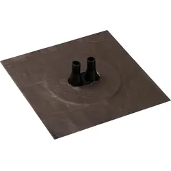 Doppelrohrmanschette Alu-Butyl EISEDICHT GDD21 2x15-22mm