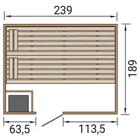 Weka Valida 9,0 kW Ofen + ext. Steuerung