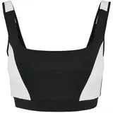 URBAN CLASSICS Color Block Sport-bh Black / White S
