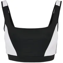 URBAN CLASSICS Color Block Sport-bh Black / White S