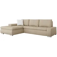 Mirjan24 Ecksofa Orkan Mini Premium, Eckcouch mit Bettkasten und Schlaffunktion, L-Form Polsterecke (Baloo 2074 + Couches, Wohnlandschaften, Ecksofas
