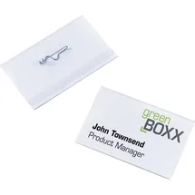 Durable Namensschilder mit Nadel 9,0 x 5,4 cm