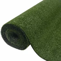 vidaXL Kunstrasen 7/9 mm 1 x 5 m Grün