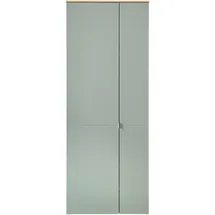 Uno Bari Garderobenschrank 78x202x38 cm salbeigrün