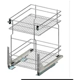 Prima-Online Auszugsunterschrank Unterschrankauszug Küchenauszug Schrankauszug Bodenschiene 150-600 mm 40 cm