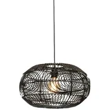 Good & Mojo Hängeleuchte "MADEIRA", schwarz, 1, Ø 48cm H: 30cm, 1 Stk., Leuchten, %R, Hängeleuchte