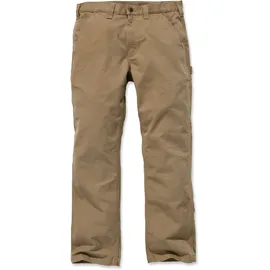 CARHARTT Washed Twill, Textilhose - Braun - W34/L34