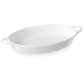 HENDI Ofenform, mit Ohrengriffen, oval, 165x105x30 mm