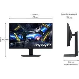 Samsung Odyssey G7 S27DG702EU 27" schwarz