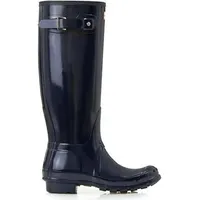 HUNTER Damen Gummistiefel WFT1000RGL NAVY navy blau elegant 36 - Blau - 36