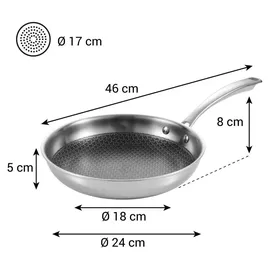 Tescoma SteelCRAFT Bratpfanne 24 cm