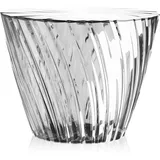 Kartell Sparkle Container, Bambus, Crystal, 45 x 35 x 45 cm