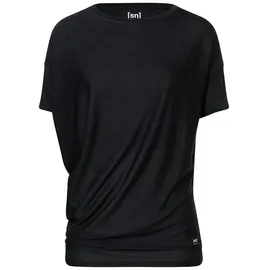 super.natural Yogashirt in schwarz