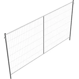 Schake Mobilzaun Profi M 3,5 m x 2 m Feuerverzinkt