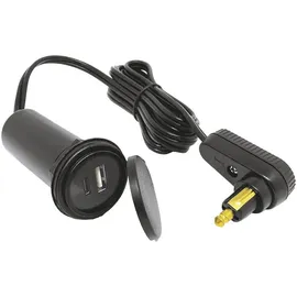 BAAS Tankrucksack-Kabel USB-A/ USB-C® Belastbarkeit Strom max.=7.2 A 12 V