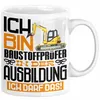 Trendation Tasse Baustoffprüfer Ausbildung Tasse Geschenk Ich Bin Baustoffprüfer In Der weiß