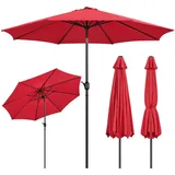 Yaheetech Ø 300 cm Rot