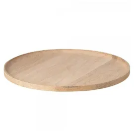 BLOMUS Tablett Oku Ø 25 cm Holz Braun S (Small)
