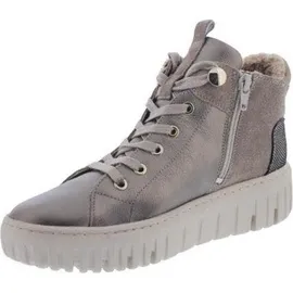 WALDLÄUFER H-Livia Bootie Warmfutter, Chicago Ord. Alicante, Bronce Nougat Toffee, Weite H 941804-400-212 42 1/2 - Silber - 42,5 EU (8,5 UK)