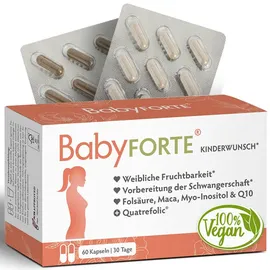 BabyFORTE Kinderwunsch Vitamine Kapseln 60 St.