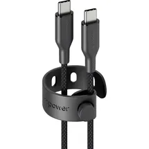 Panzer Glass USB-C auf USB-C 1,2 m Schwarz