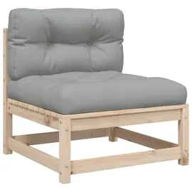 vidaXL Garten-Lounge-Set 3-tlg. braun