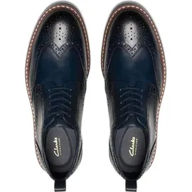 CLARKS Aldwin Limit Herren Navy 41
