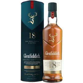 Glenfiddich 18 Years Old Single Malt Scotch 40% vol 0,7 l Geschenkbox