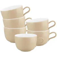 SELTMANN WEIDEN Cappuccinotasse 0,38 l Beige 6 St.