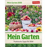 Harenberg Mein Garten Tagesabreißkalender 2026 - Praktische Tipps für