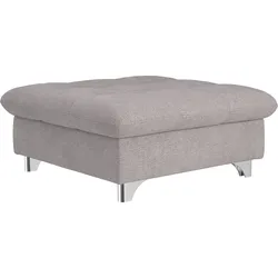 Hocker COTTA "Gemini", grau (mouse), Struktur fein, Hocker