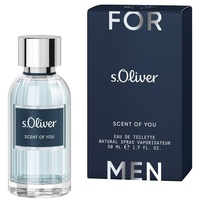 s.Oliver Scent Of You Men Eau de Toilette 50 ml