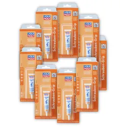 9x 20g LIQUI MOLY 3811 Schraubengrip Schrauben-Grip Reparatur Paste