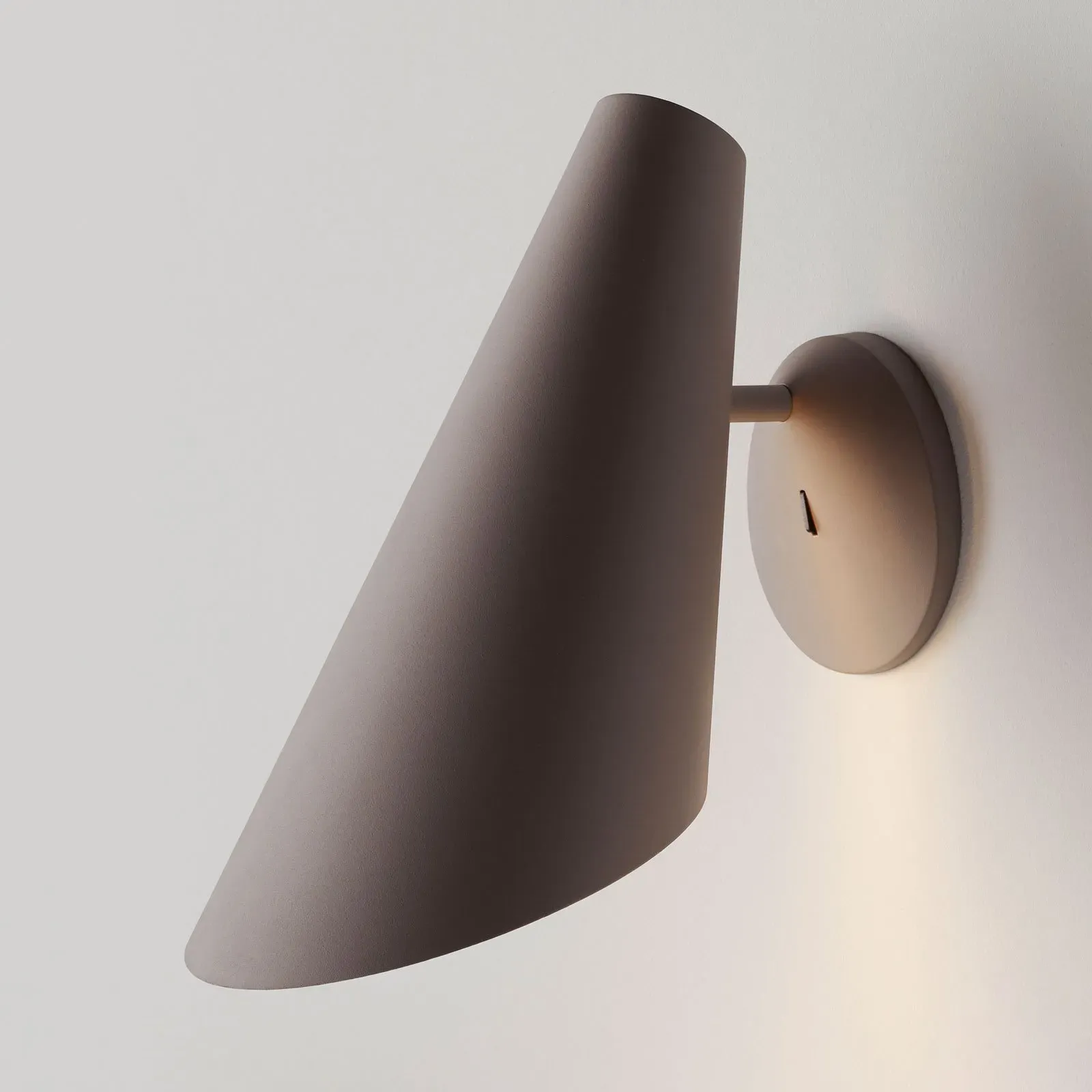 Wandleuchte Vibia, I.Cono, dimmbar, Beige, für Schlafzimmer, Kunststoff, Modern - 28