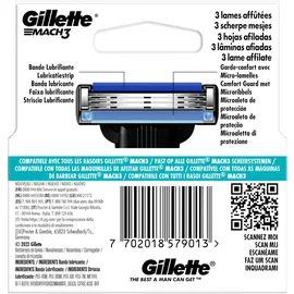 Gillette Mach3 Rasierklingen 4 St.