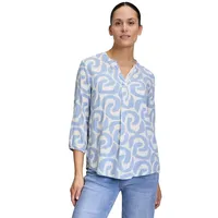 Cartoon Blusenshirt mit Muster 44