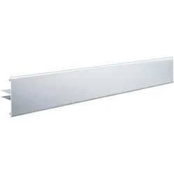 PAULMANN LED-Streifen "Duo Profil 1m Alu eloxiert, Aluminium Alu eloxiert, Aluminium", grau (aluminiumfarben), Gesamtlänge 1m, Lichterketten