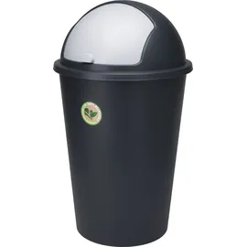Koopmann International Abfalleimer 25 l Schwarz