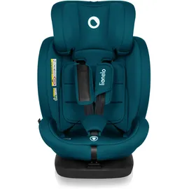 lionelo Bastiaan i-Size Kindersitz ab Geburt 0-36 kg Isofix Top Tether 360 Grad drehbar Rückwärts Vorwärts Seitenschutz 5-Punkt-Sicherheitsgurte Dri-Seat (Blau Indigo)